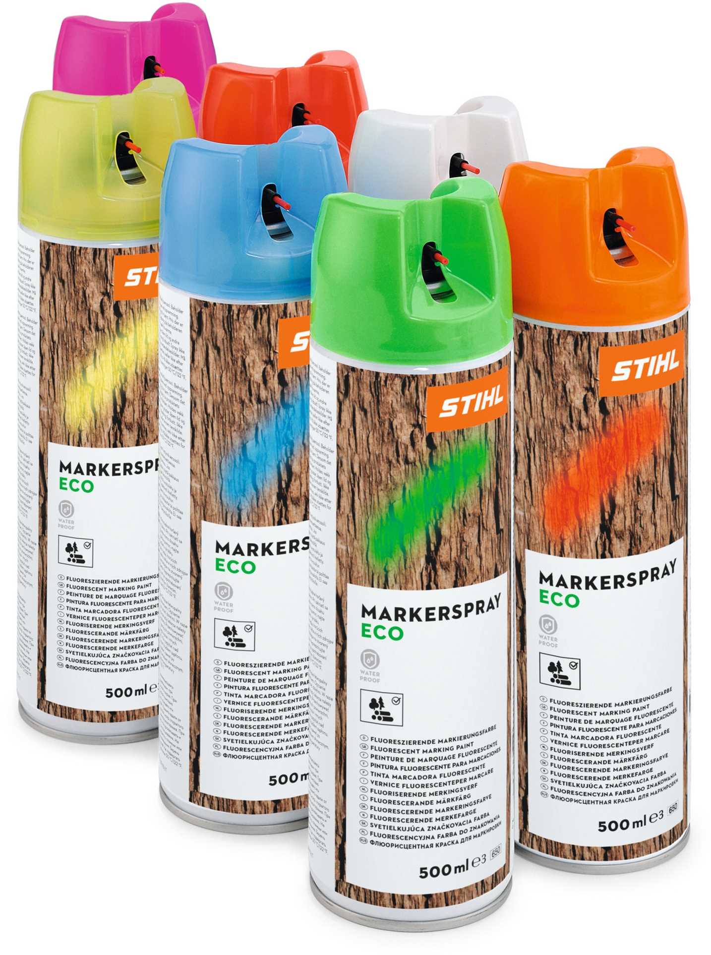 STIHL Markerspray Eco 500 ml, gelb - Image 3